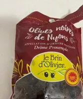 Mängden socker i Olive noire nyons