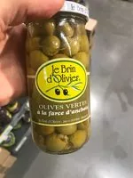 Mängden socker i Brin Olivier Olive Vertes Farcies Anchois 200G
