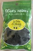 Mängden socker i Olives noires à la grecque