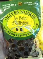 Mängden socker i Olives noires aux aromates de Provence