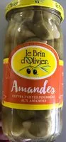 Mängden socker i Olives vertes fourrées aux amandes