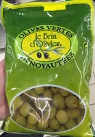 Mängden socker i Olives vertes dénoyautées