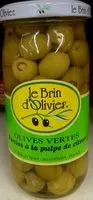 Mängden socker i Olives vertes farcies à la pulpe de citron