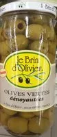Mängden socker i Olives vertes dénoyautées