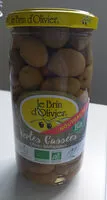 Mängden socker i Olives biologiques vertes cassées