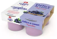 Mängden socker i Délice de yaourt Myrtilles