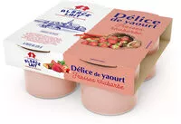 Mängden socker i Délice de Yaourt Fraise Rhubarbe