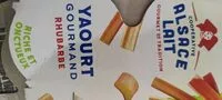 Mängden socker i Yaourt gourmand rhubarbe