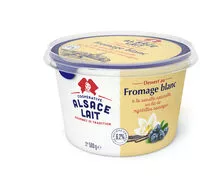 Mängden socker i Dessert Au Fromage Blanc à la Vanille naturelle sur Lit de myrtilles sauvages