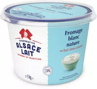 Mängden socker i Fromage blanc nature 2,8% MG