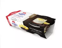 Mängden socker i Dessert au citron sur lit de chocolat noir - Les Exquis