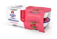 Mängden socker i Fromage blanc Bibeleskaes Framboise 6,2% MG