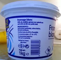 Mängden socker i Fromage blanc