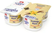 Mängden socker i Fromage blanc saveur vanille