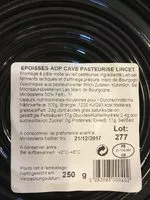 Mängden socker i Epois.250G Au Marc Lincet,