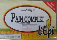 Mängden socker i Pain complet