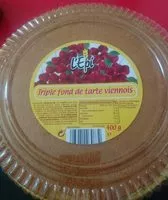 Mängden socker i Triple fond de tarte viennois