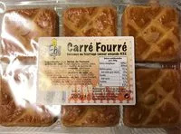 Mängden socker i Gâteau carré fourré