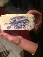 Mängden socker i Beurre demi-sel