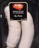 Mängden socker i Boudin blanc à l'ancienne au porto