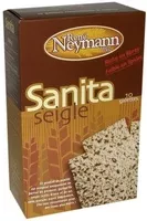 Mängden socker i SANITA Pain azyme au seigle 200g