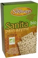 Mängden socker i SANITA Pain azyme bio 200g