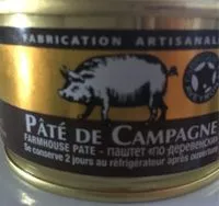 Mängden socker i Pâté de campagne