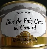 Mängden socker i Bloc de Foie Gras de Canard