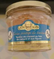 Mängden socker i Terrine de canard au foie de canard et aux figues