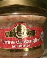 Mängden socker i Terrine de sanglier au laurier