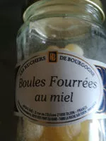 Mängden socker i Bonbons boules fourrees au miel Bonbons dur naturel au