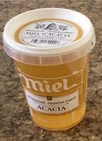 Mängden socker i Miel d acacia