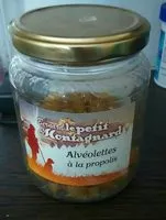 Mängden socker i Bonbons Alvéolettes Propolis 250G