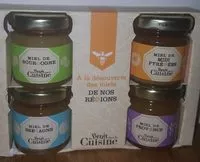 Mängden socker i Miels de nos régions