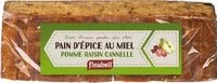Mängden socker i Pain D'épice Pomme Raisin Cannelle 300G