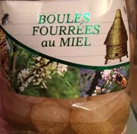 Mängden socker i Bonbons Boules Fourrés Au Miel 200G