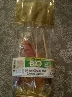 Mängden socker i 10 sucettes au miel saveurs assorties