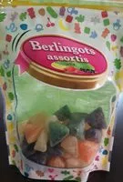 Mängden socker i Berlingots assortis