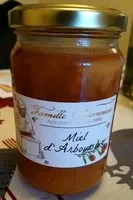 Mängden socker i Miel d'arbousier