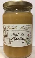 Mängden socker i Miel de montagne famille Perronneau Apiculteur