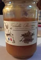 Mängden socker i Miel de Lorraine