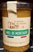 Mängden socker i Miel de Montagne