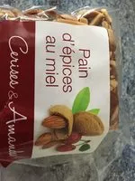 Mängden socker i Pain d'épices au miel Cerises Amandes