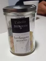 Mängden socker i Berlingots au miel saveurs assorties