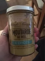 Mängden socker i Moutarde au miel