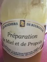 Mängden socker i Preparation de miel et de propolis