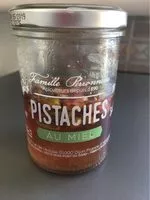 Mängden socker i Pistaches au miel