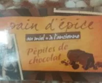 Mängden socker i Pain d'épices à l'ancienne aux pépites de chocolat