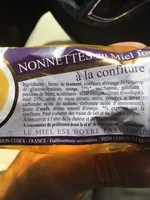 Mängden socker i Nonnettes Fourrées Orange 200G