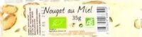 Mängden socker i Apidis Riegel Nougat Und Honig 35 g